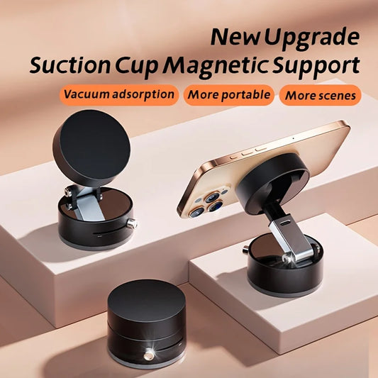 VACCUM SUCTION MAGNETIC PHONE STAND